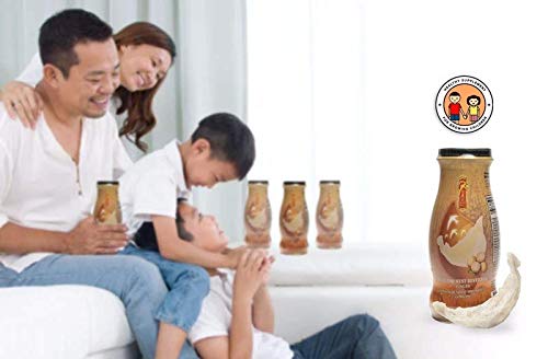 Golden Nest Premium Bird Nest Drink, Swallow Bird Nest 100% Natural - Made in USA, (??) 12 bottles x 240 ml (8oz) (Longan)